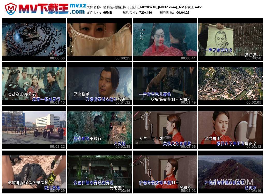 潘倩倩-镖情_国语_流行_MD203716